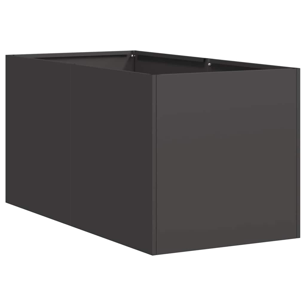 Black Pot 40X80X40 Cm Cold Rolled Steel
