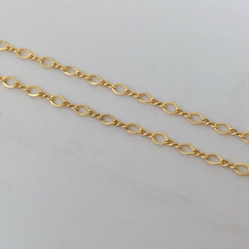 Genuine 14K Gold Filled Figure 8 Cable Chain Bulk 2.2mm Permanent Jewelry Chains