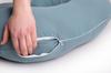 Positioning pillow, length 150, miniRELAX, muslin 34, bottle green