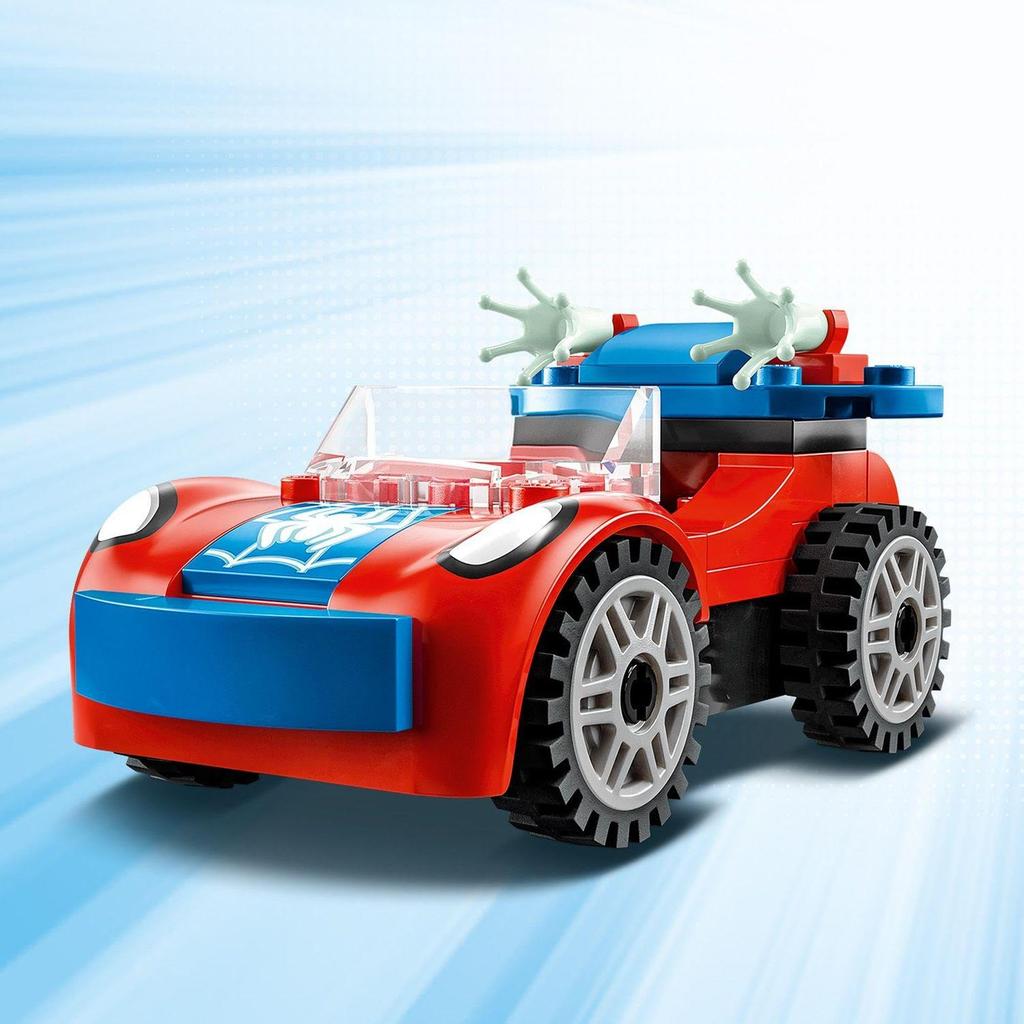 LEGO Marvel Spidey and the Amazing Friends Spidey's Car and Doc Ock Toy Birthday Present Block Educational Boys Girls Children 4 Years Old 5 Years