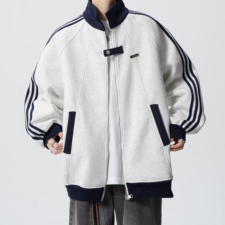 Japanese Harajuku Style Men's Cardigan – Versatile, Trendy, and Simple Design