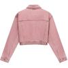 Levis Versatile Loose Fit Lapel Simple Jacket Women Jackets Pink 001C7-0001