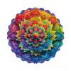 Mandala Wind Spinners for Yard and Garden 3D Steel Hanging Spinner for Outdoor Indoor 360 Degree Swivel Spinner