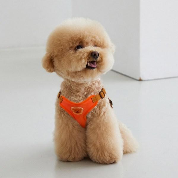 Thump In My Heart Prettyness Dog Harness Set, Beige