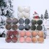 Plastic Christmas Decoative Balls Hanging Xmas Tree Ornaments Christmas Color Balls  Home Decor