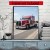 Kenworth 5D Diy Diamond Paintings Mosaic Wall Round Diamond Art Painting Kits Embroidery Crystal Accessories Frameless