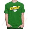 The Big Bang Theory Bazinga T Shirt Unisex Solid Cotton Sport Short Sleeve Commute Crewneck Tops Unisex Unisex Tops Big Size Tshirts