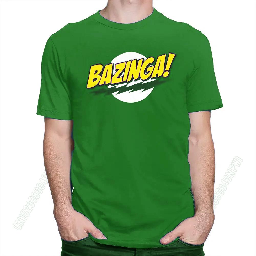 The Big Bang Theory Bazinga T Shirt Unisex Solid Cotton Sport Short Sleeve Commute Crewneck Tops Unisex Unisex Tops Big Size Tshirts