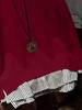 2025 Primăvară/Toamnă Casual Patchwork Gât Rotund Aspect Două Piese Elastic Moale Top