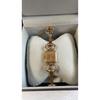 Used [GUCCI] 120 series ladies watch GG pattern pink gold with box