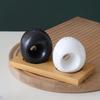 Decorative Garlic Shape Spice Jars Ceramic Spice Container Multi-functional Seasoning Jar  Table