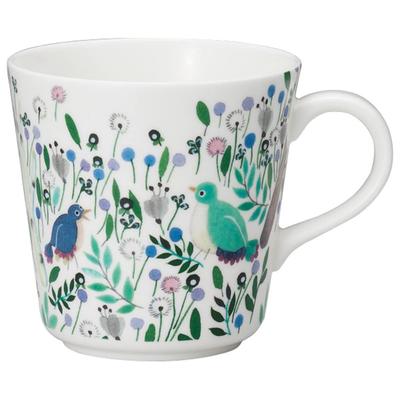 Anna Emilia Mug, 340cc, Good Luck, Floral Design, Cute, Large, Gift, Microwave-Safe, Dishwasher-Safe, Gift Boxed, 51948-2923P