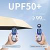 Umbrella for Women, Compact and Portable, Dual-Use for Sun and Rain, Sun Protection and Uv Protection, 40% off Foldable Ultra-Light Card-Sized