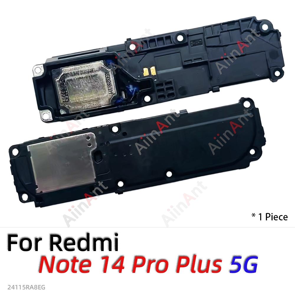 Bottom Loud Speaker Loudspeaker Sound Buzzer Ringer Flex Cable For Xiaomi Redmi Note 13 14 13C 13R 14C 14R Pro Plus 4G 5G