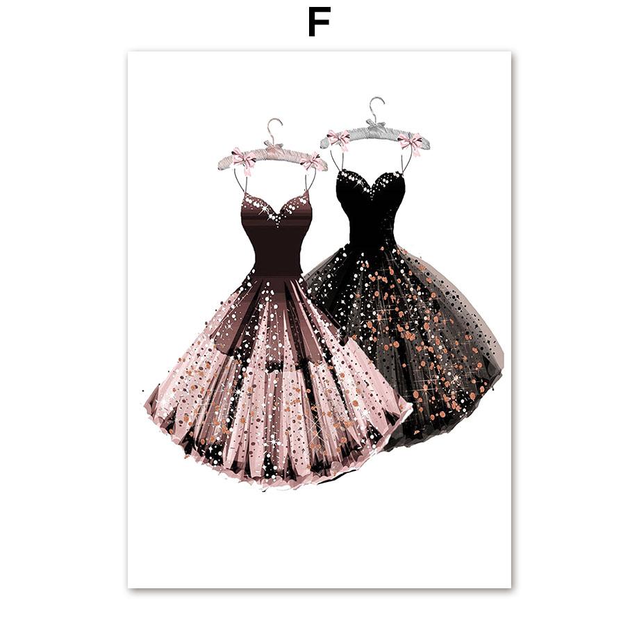 

Девушка духи цветы помада высокие каблуки настенная живопись на холсте плакаты на скандинавскую тему и принты настенные панно для декора комнаты магазина 30x40cm No Frame