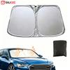 Car Sunshade Windshield Visor Cover Interior Front Window Windscreen Folding Sun Shade for Car Windshield Anti UV Sun ProtectorWindshield Sunshades 1