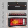 5-Function LED Truck Tail Lights with Turn Signals, Reverse, Running Lights, and Brake Stop Lights for Trailers, Tractors, and Pickups