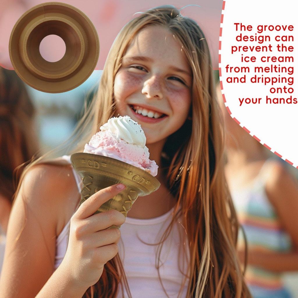 Ice Cream Leak Proof Cover, Children's Ice Cream Stand, Drip Proof And Easy To Rinse