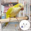 5Pcs Bird Cage Cleaner Set, Stainless Steel Poop Remover & Scraper Tool, Bird Cage Accessories for Small Animal Parakeet Hamster Rabbit Bird Cage