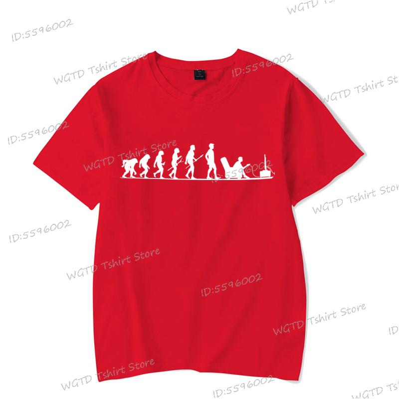 Evolution Gamer T-Shirt Funny Gift for Gamers Video Game T-Shirts for Men Crew Neck Funny Evolution Gamers Summer Tops Clothes