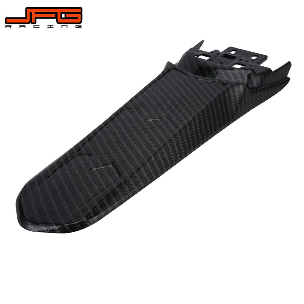 Pro Surron Light Bee X S Zadní blatník Prodloužení Delší Ochrana ocasu Motocykl Dirt bike Vzor uhlíkových vláken