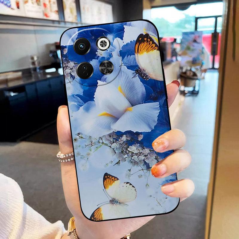 Für Tecno Spark 30 5G Hülle Weiches TPU-Silikon Funda Für Tecno Spark30 Handyhülle Stoßfest Kratzfest Schale Rückseite Coque