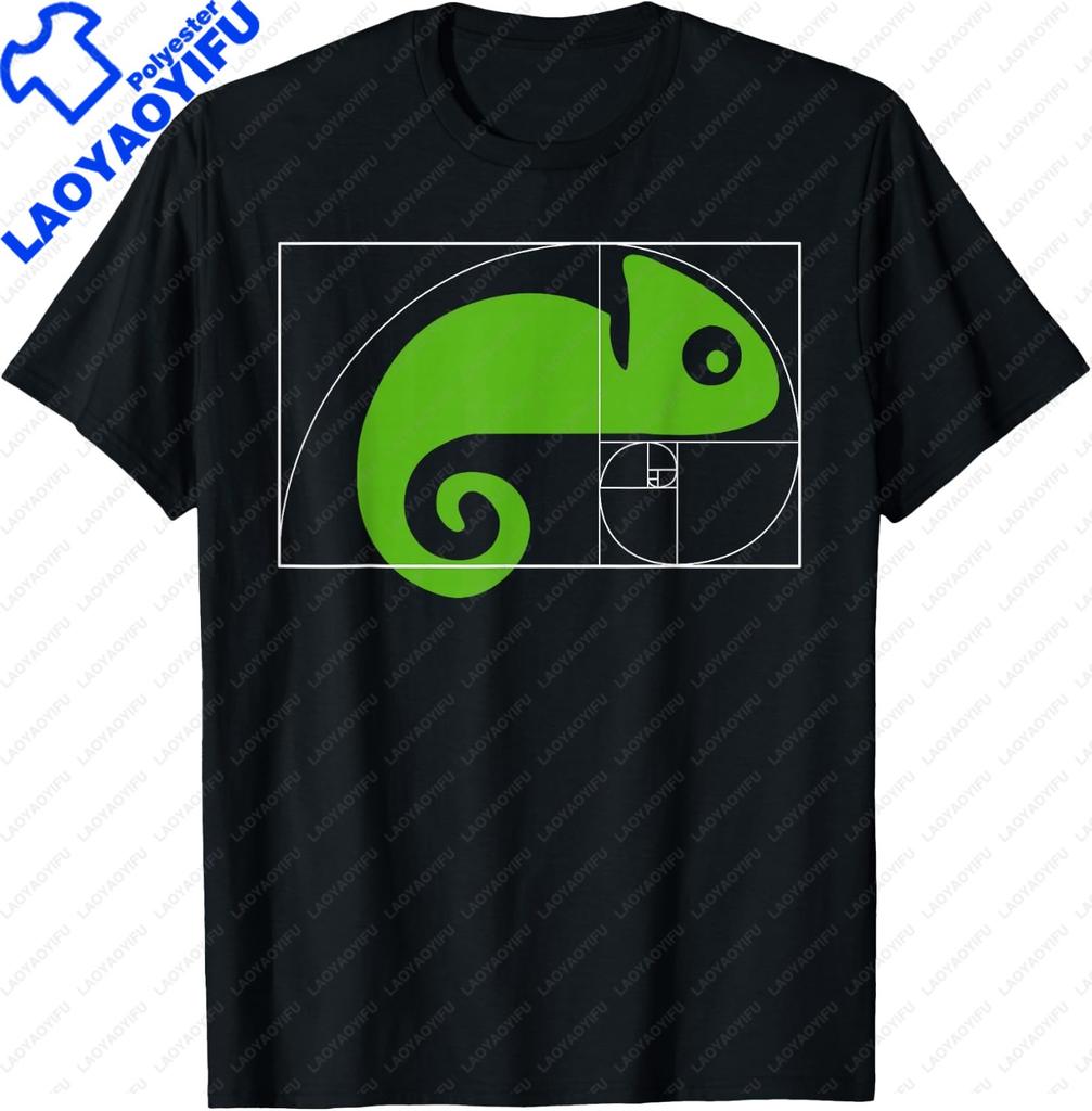 Fibonacci Golden Ratio Circle T Shirt  Streetwear Gifts for Men Personalized T-shirt Summer Tops