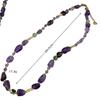 Summer New Dopamine Amethyst Prehnite Necklace Vintage Light Luxury Niche Choker for Women
