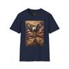 Patriotic Eagle T Shirt for Men SoftFreedom Fourth