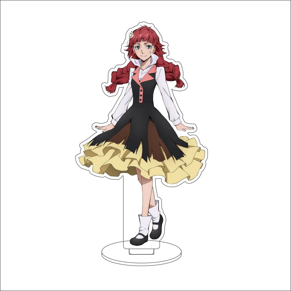 16CM Anime Cosplay Acrylic Stand Ornaments Edogawa Rampo Kunikida Doppo Dazai Osamu Figure Stand Halloween Christmas Gifts