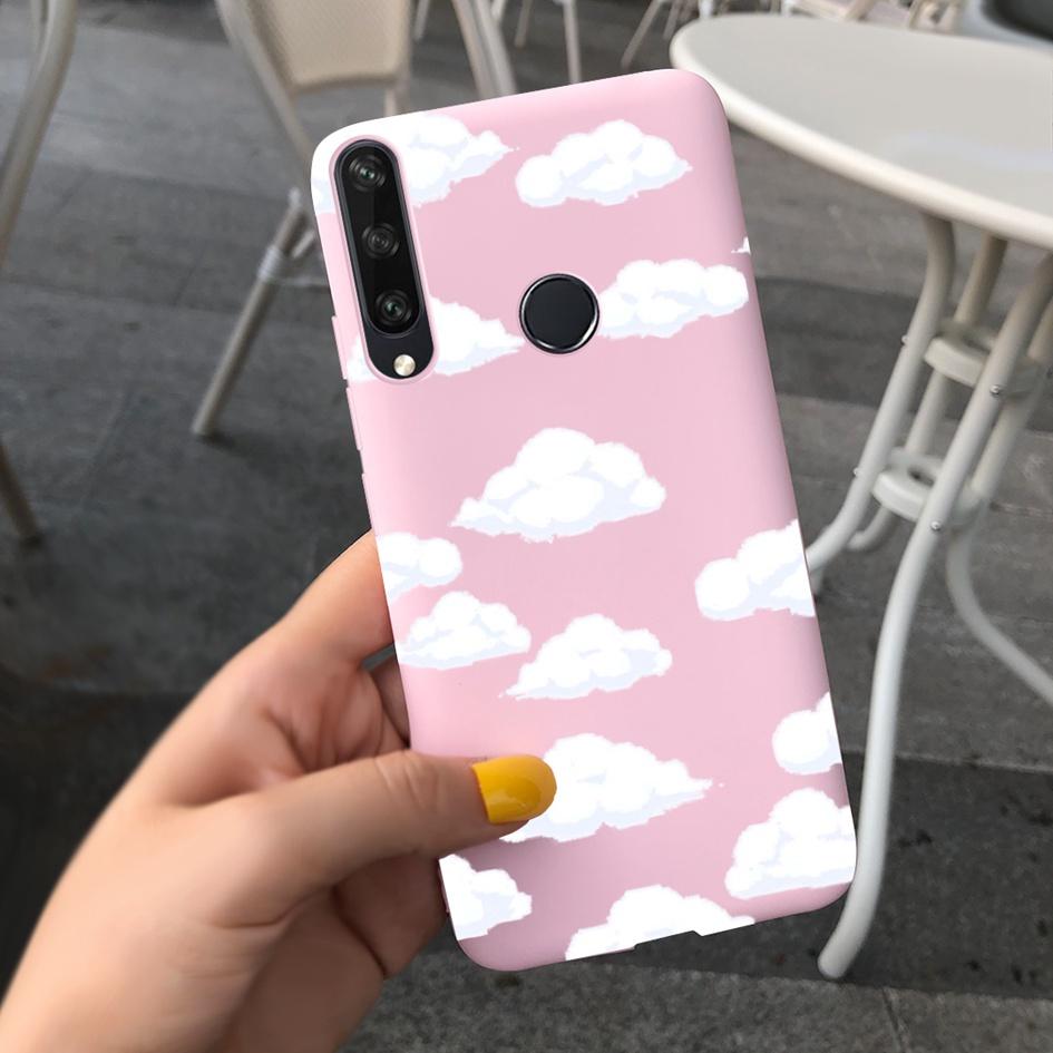 For Huawei Y6P Y7P Case 2020 New Fashion Butterfly Flower Painted Phone Cover For Huawei Y7P Funda Y 7P Y 6P HuaweiY6P Soft Capa