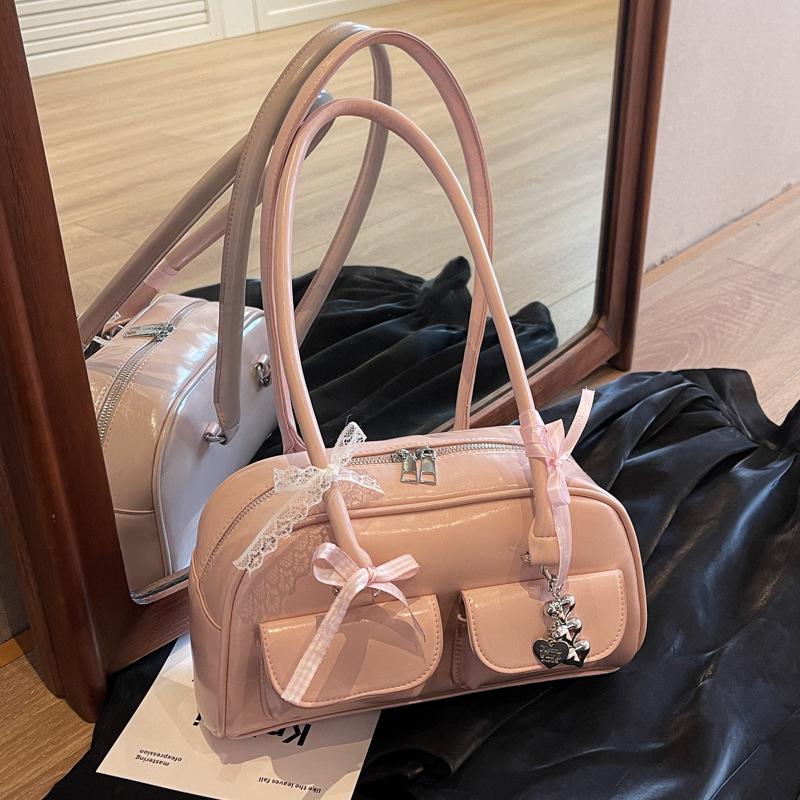 

Versatile Boston Tote Shoulder Bag - Underarm Carry