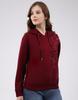 Monte Carlo Women's Hooded Neck Full Sleeve Top