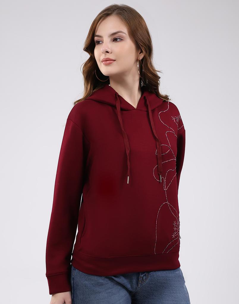Monte Carlo Women's Hooded Neck Full Sleeve Top