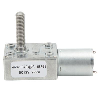 Motore a Riduzione DC12V 4632?370 Motore a Vite Senza Fine ad Alta Precisione M8x33mm 2 giri/min