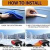 Portable 2-in-1 12V Car Heater 150W Fast Car Defroster Windshield Heater with 360° Rotation, Plug Into Cigarette Lighter for Car,Truck,SUV,RV