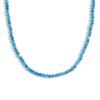 MamacitaSlay Simple 316L Stainless Steel Natural Stone Bead Necklace Waterproof Neck Jewelry Women's Elegant Statement Necklace