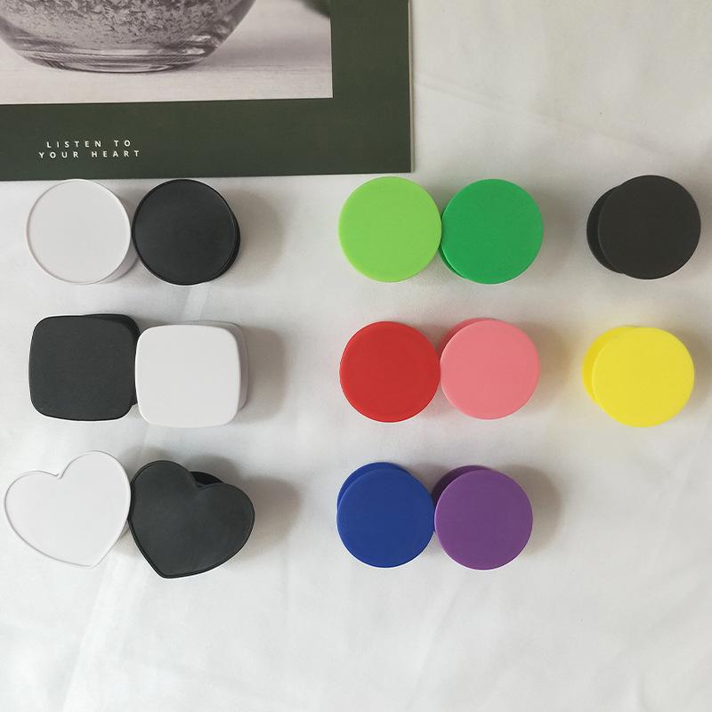 Factory Free Sample Custom Logo Printing Phone Sockets Grip up Sockets Phone чёрный
