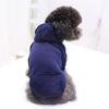 Solid Dog Hoodies Warm JUEothes for Small Medium Large Dogs Puppy Sweatshirts Pet Outfit Cat Costume