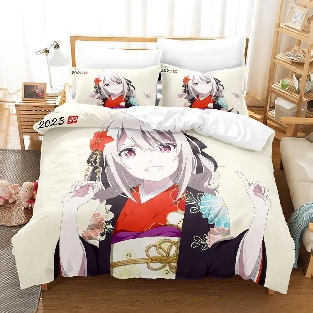 Spy Classroom Bedding Set Single Twin Full Queen King Size Bed Set Adult Kid Bedroom Duvet Cover Sets 3D Anime Bed Sheet Set