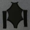 European and American Spring and Summer Layered Hanging Neck Sleeveless Sexy Beach Style Jumpsuit
