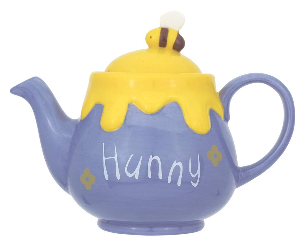 Sun Art Disney Winnie the Pooh Honey Pot Teapot, 590ml, Purple (SAN2945)