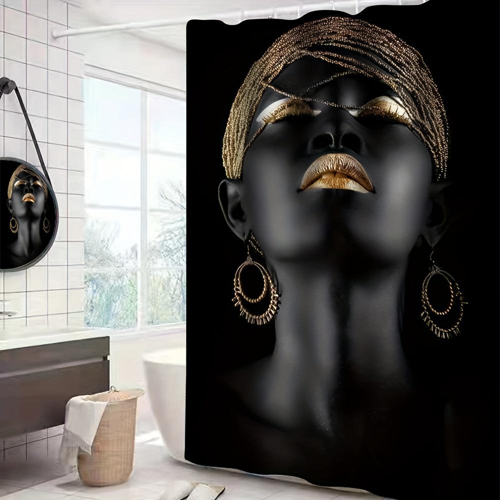 Seturi de perdele de duș cu figurine imprimate 4 buc pentru baie Covoare de baie antiderapante Capac de toaletă Covoraș de baie Set de baie