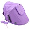 Baby Stroller Sun Shade Universal Carriage Canopy Cover for Infant Prams Breathable UV Blocking Visor with Adjustable Straps