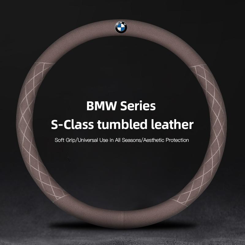 

Автомобільний Ультратонкий Замшевий Чохол на Рульове Колесо Антиковзкий Захисний Чохол Захищений від Поту Для BMW E46 E90 E60 F30 F10 E39 i3 i4 X4 X2 X3