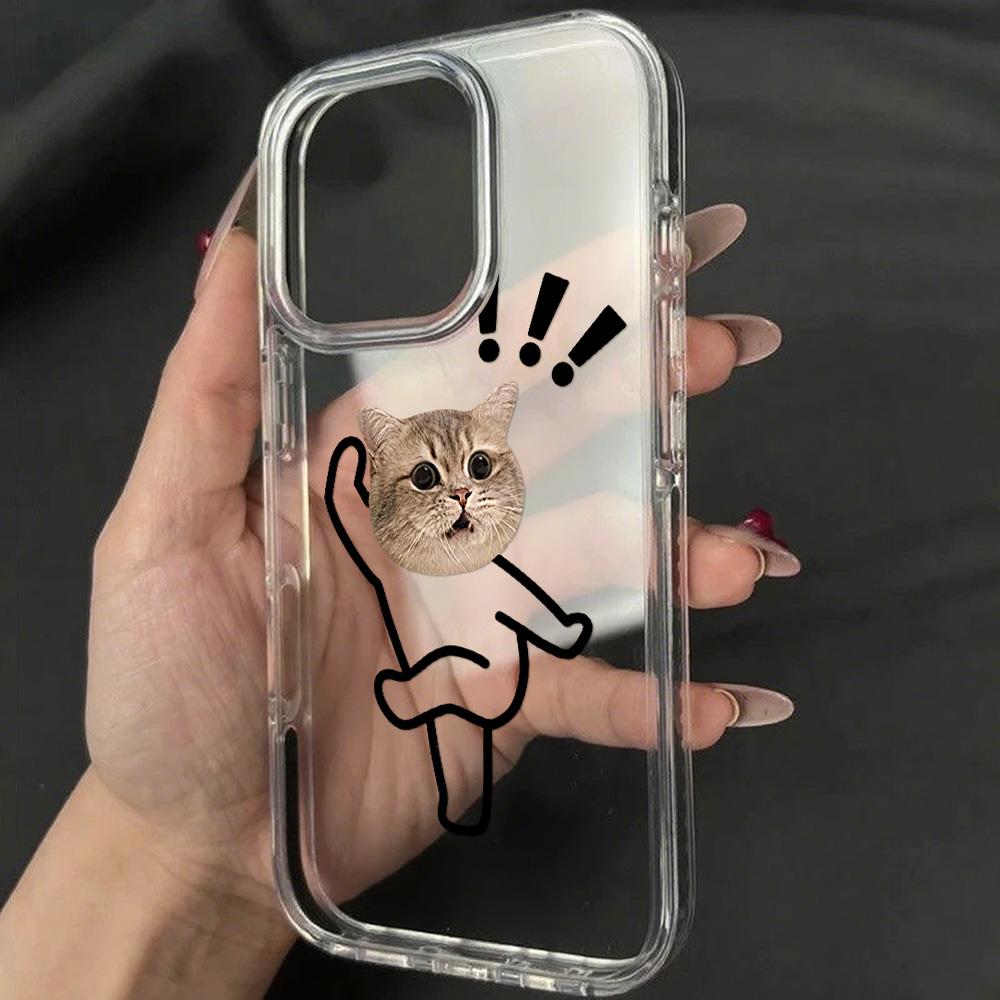 Acrylic Phone Case for iPhone 11 12 13 14 Pro 12 14 16 Pro Max for Samsung A16 A36 A56 S24 FE High-quality Painted Anti-fall Mobile Phone Case