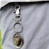 Vintage Cowboy Hat Keychain Charm Fashionable Keyrings Personalized Bag Hanging Accessory for Men and Women