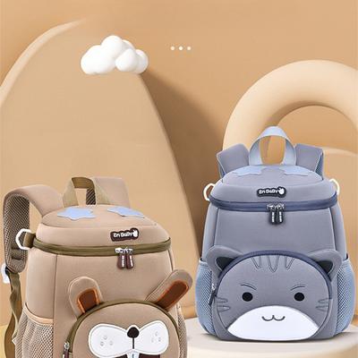 Sesame Baby New Kindergarten Cartoon Backpack for Boys Lightweight Mini Diving Material Small Bag Children's Double Shoulder Backpack