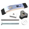 Woodworking Ruter Table T Track Metal Quick Acting Hold Down Clamp Set for T-Slot T-Track