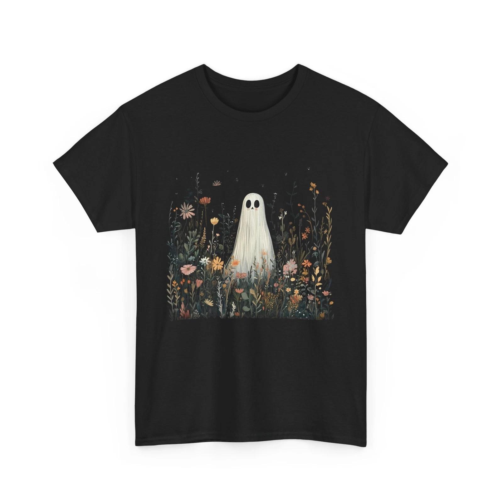 Ghost Fan T-Shirt | Paranormal Enthusiast Tee | Spooky Haunted Graphic Shirt 3XL